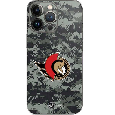 NHL Ottawa Senators Camo iPhone 14 Pro Skin
